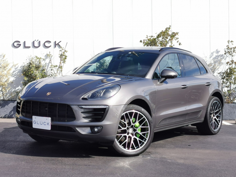 ポルシェ マカン S PDK 4WD　パノラマSR スポクロ ACC シートクーラー シートヒーター パワステプラス パークソナー 3ゾーンエアコン PDLSプラス カラークレストキャップ ルーフレール アダプティブシート  プライバシーガラス 21インチAW