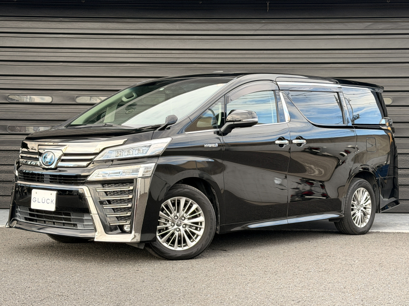 トヨタ ヴェルファイア ハイブリッド2.5ZR Gエディション 4WD 1オーナー 禁煙車 スライディングルーフ インテリジェントルームミラー ヒーター＆クーラー付フロントシート ヒーター付リアシート ステアリングヒーター フリップダウンモニター パワーバックドア 純正17AW ACC