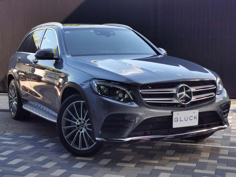 メルセデスベンツ GLC 350e 4マチックスポーツ サンルーフ ヘッドアップディスプレイ 20インチアルミホイール ブレーキキャリパー(ブルー) 本革シート ACC 360°カメラ レーダーセーフティパッケージ AMGスタイリングPKG ブルメスターサウンド シートヒーター