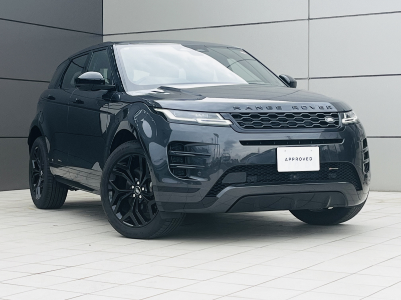 ランドローバー レンジローバー EVOQUE RダイナミックS2.0L D200 4WD 黒革シートヒーター ブラックエクステリアPKG パワーテールゲート アダプティブクルーズコントロール　プレミアムLEDヘッドランプ タッチプロデュオ パドルシフト OP20インチ ブラインドスポットモニター リバーストラフィックディティクション