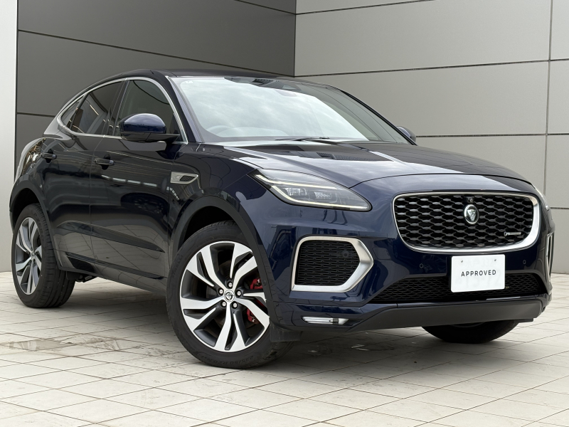 ジャガー E-PACE RダイナミックHSE2.0L D200 4WD 5名 1オーナー フロントシートクーラー＆ヒーター オプション20インチアルミホイール アンビエントライト　リアシートヒーターコールドクライメートコンビニエンスパック ステアリングホイールヒーター シートメモリー