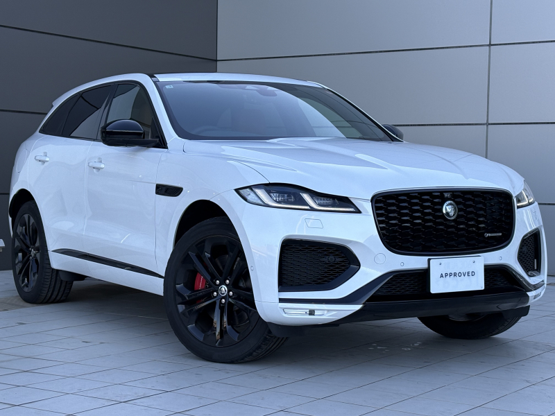 ジャガー F-PACE RダイナミックHSE2.0L P400e 1オーナー スライディングパノラミックルーフ 空気清浄システムプラス MERIDIANサウンド シートヒーター ステアリングヒーター アンビエントライト ワイヤレスデバイスチャージング フロントパワーシート シートメモリー