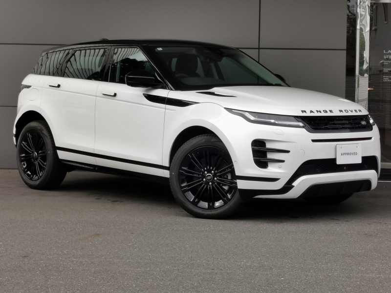 ランドローバー レンジローバー EVOQUE ダイナミックSE2.0L D200 4WD 1オーナー 白革 メリディアン 20インチAW 禁煙車 ブラックパック ブラックルーフ デジタルミラー 全席シートヒーター アンビエントライト パワーテールゲート カープレイ アンドロイドオート 液晶メーター ワイヤレスチャージ