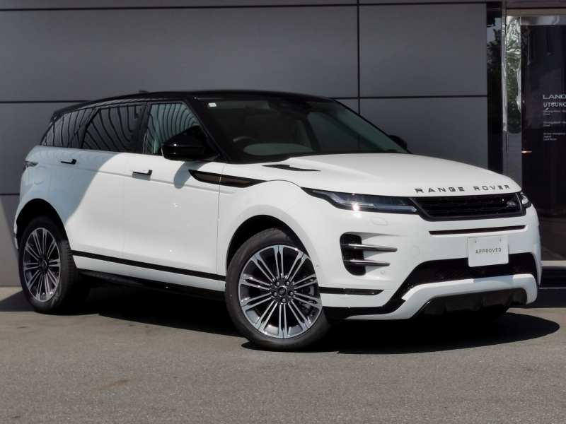 ランドローバー レンジローバー EVOQUE ダイナミックHSE2.0LP250 4WD 1オーナー ガラスルーフ メリディアン 20AW 禁煙車 フロントヒータークーラーシート＆リアシートヒーター ブラックルーフ 電動シートメモリー付 アンビエントライト アップルカープレイ アンドロイドオート 液晶メータ ワイヤ充電