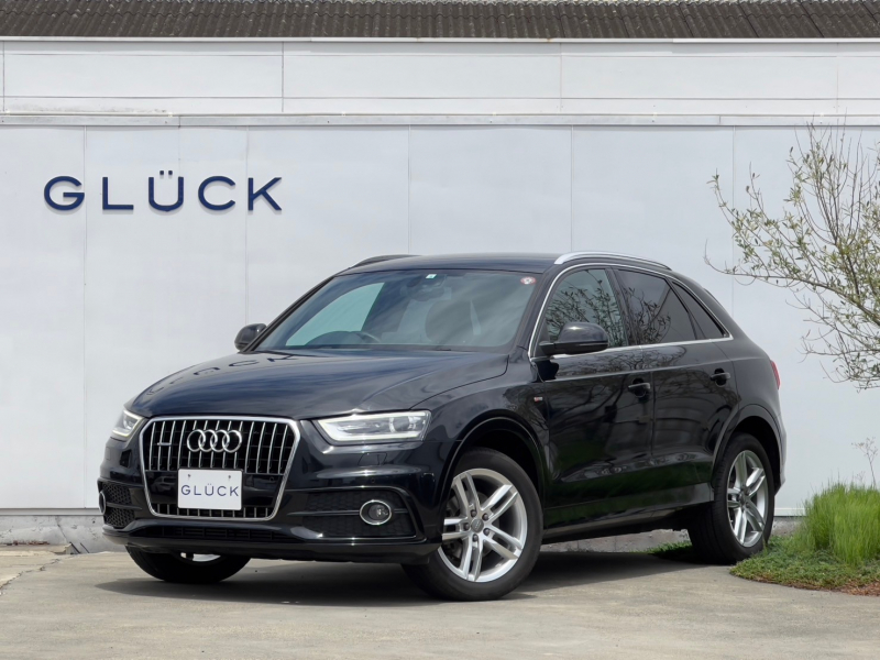 アウディ Q3 2.0TFSI Quattro 170PS S-LinePackage 4WD　1オーナー　前後Audi純正ドライブレコーダー　Audi multiMedia　HDDナビゲーション　フルセグTV　バックモニター　パークトロニック　パドルシフト