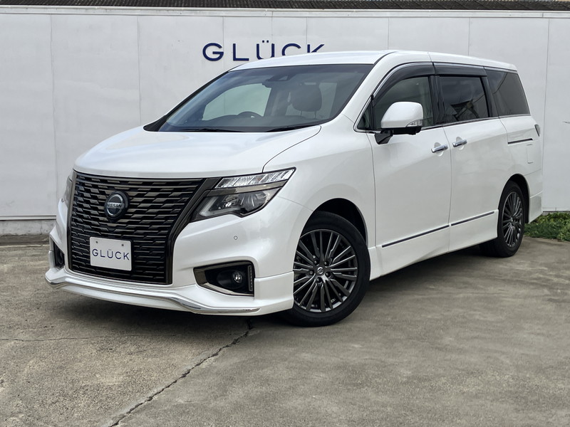 日産 エルグランド 2.5 250ハイウェイスターSアーバンクロム　1オーナー/禁煙車/純正HDDナビ/全周囲カメラ/レザーシート/アダプティブクルーズ/両側電動スライド/ドライブレコーダー/