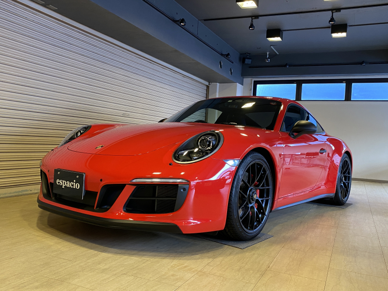 ポルシェ 911(Type991) Carrera GTS PDK ブラック／アルカンタラインテリア パワステプラス レッドストップウォッチ パークアシスト ポルシェエントリードライブシステム  クルーズコントロール　