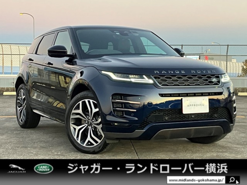 ランドローバー レンジローバー EVOQUE RダイナミックS2.0L P250 4WD 1オーナー 20インチアルミ Touch Pro Duo 禁煙車 プレミアムLEDヘッドライト 液晶メーター 電動コラムステアリング サラウンドカメラ アダプティブクルーズコントロール パワーテールゲート ブラックコントラストルーフ