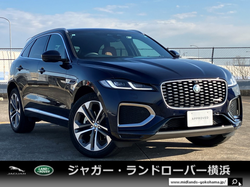 ジャガー F-PACE RダイナミックSE2.0L D200 4WD 1オーナー シートヒーター 液晶メーター 禁煙車 ワイヤレス充電 21インチ「style5104」 パワーテールゲート 電動コラム  MERIDIAN アンビエントライト Pivi Pro 12way電動シート(メモリー付き) アダクティプクルーズコントロール