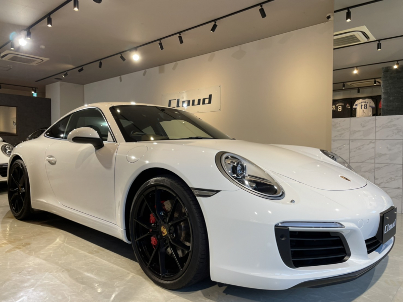 ポルシェ 911(Type991.2) CarreraS PDK スポーツクロノPKG スポーツエグゾースト リアアクスルステリング PC入庫歴13回