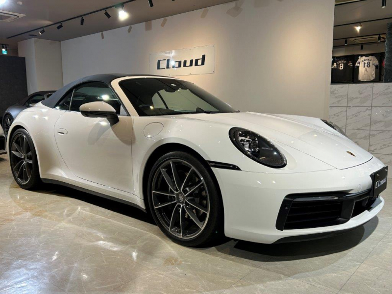 ポルシェ 911(Type992) Carrera Cabriolet PDK スポーツクロノ スポーツエグゾースト PDLS付LEDマトリックスヘッドライト OP284万円
