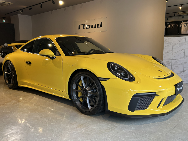 ポルシェ 911(Type991) GT3 左H 6MT スポーツクロノ クラブスポーツPKG カーボンバケットシート PCCB  フロントリフト