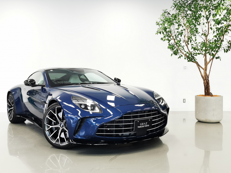 アストンマーティン ヴァンテージ 4.0L V8 RHD 2025MY  OP総額900万円超 1オーナー　21inch Yスポークサテンブラックホイール　Bowers&Wilkins　エクステリアパック-グロスブラック　インテリアジュエリーパック　プレゼンティングドアハンドル　Interior - Inspire Comfort - Duotone