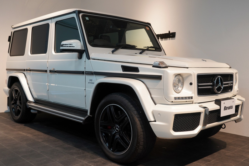 AMG Gクラス G63 designoエクスクルーシブインテリア designoミスティックホワイト カーボンインテリア サイドビューカメラ