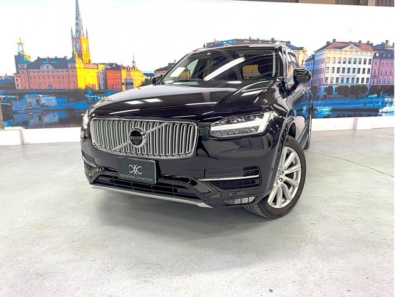 ボルボ XC90 T6 AWD インスクリプション 4WD　運転支援/SR/黒革/ACC/HUD/エアサス/禁煙車
