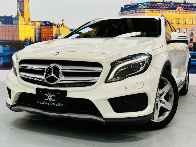 メルセデスベンツ GLA GLA250 4ﾏﾁｯｸ　4WD AMGライン/4WD/禁煙/レーダーセーフティ/シートヒーター/ドラレコ/ナビ/Bカメラ/パワーシート