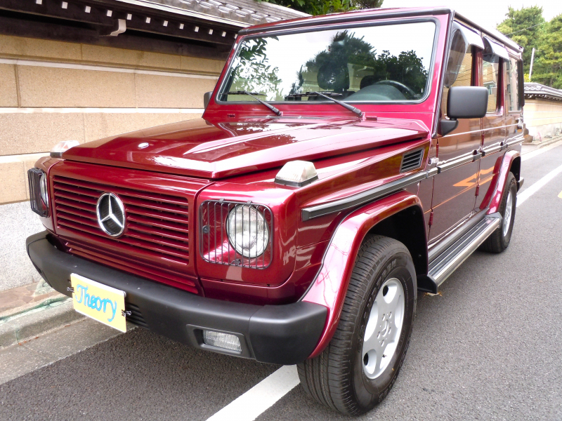 メルセデスベンツ Gクラス G320L希少ルビーレッド前期オリジナル39900KM職人仕上げ
