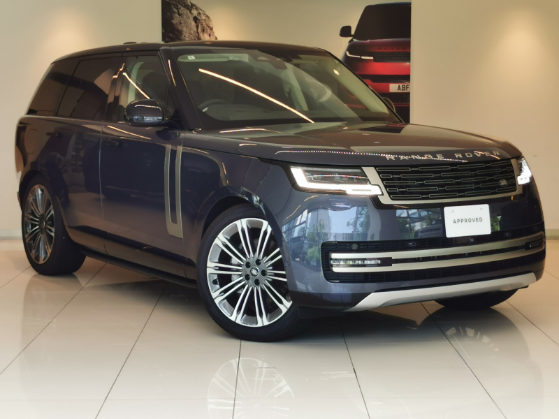 ランドローバー レンジローバー HSE 3.0L D300 SWB AWD 1オーナー 黒革シート サンルーフ 全席シートヒーター＆クーラー 電動サイドステップ MERIDIANサウンド 23インチアルミホイール ヘッドアップディスプレイ ワイヤレスデバイスチャージング クリアサイトインテリアリアビューミラー