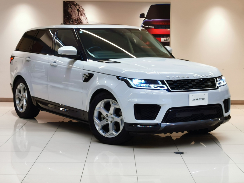 ランドローバー レンジローバーSPORT HSE 3.0L 258PS AWD 1オーナー 黒革シート サンルーフ フロントシートヒーター インタラクティブドライバーディスプレイ 電動サイドステップ 電動調整ステアリングコラム マトリクスLEDヘッドライト 20インチアルミホイール パワーテールゲート