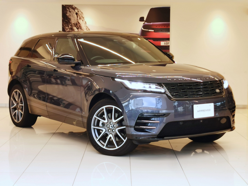 ランドローバー レンジローバー VELAR ダイナミックHSE 2.0L P400e AWD 1オーナー 黒シート サンルーフ フロントシートヒーター＆クーラー＆マッサージ、リアシートヒーター MERIDIANサウンド ヘッドアップディスプレイ 21インチアルミホイール ワイヤレスデバイスチャージング