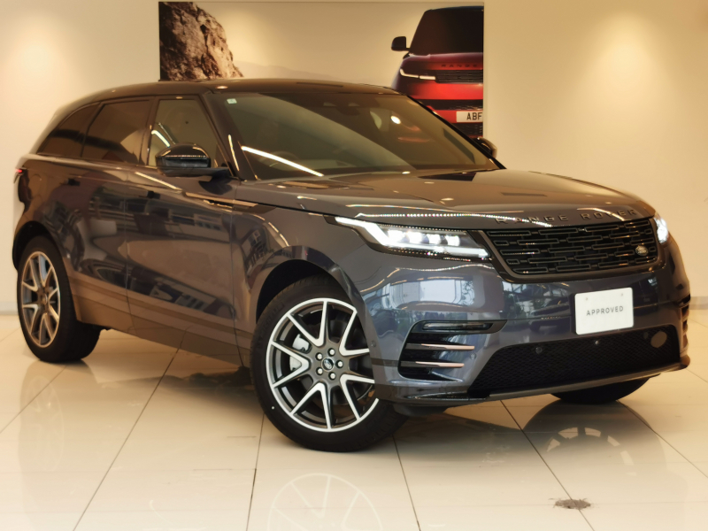 ランドローバー レンジローバー VELAR ダイナミックHSE 2.0L P400e AWD 1オーナー 黒シート サンルーフ フロントシートヒーター＆クーラー＆マッサージ、リアシートヒーター MERIDIANサウンド ヘッドアップディスプレイ 21インチアルミホイール ワイヤレスデバイスチャージング