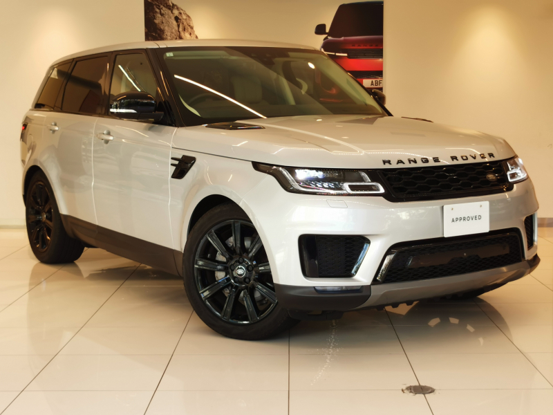 ランドローバー レンジローバーSPORT 50thコレクション 3.0L 300PS AWD アイボリー革シート フロントシートヒーター ACC ブラックエクステリアパック 21インチアルミホイール インタラクティブドライバーディスプレイ ステアリングヒーター パワーテールゲート ブラインドスポットモニター プレミアムLEDヘッドライト